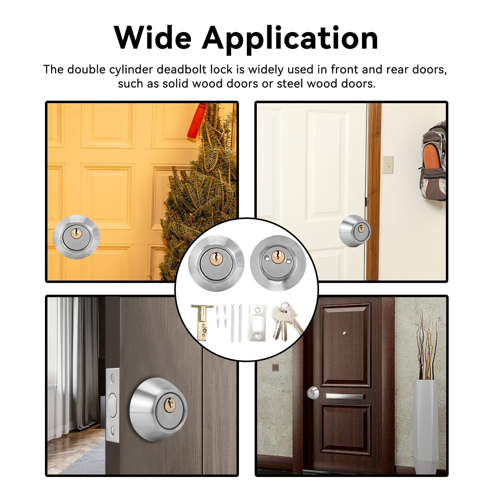 Cyrank Deadbolt Lock Set - Image 4