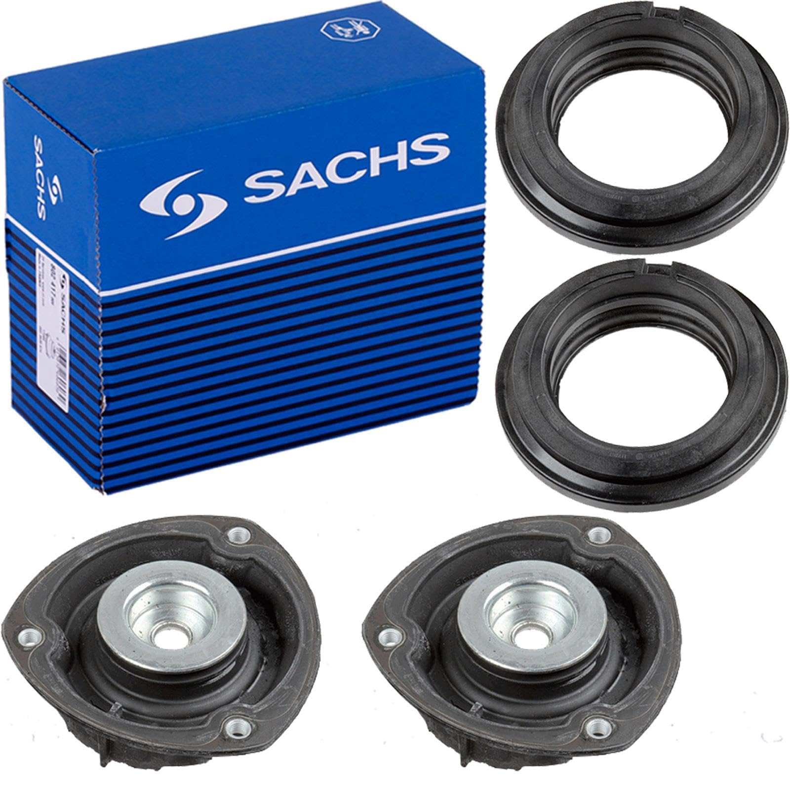 2x Sachs Federbeinlager Domlager | 2x 803 024 für A3 8V Golf 7 Polo Aw Ad