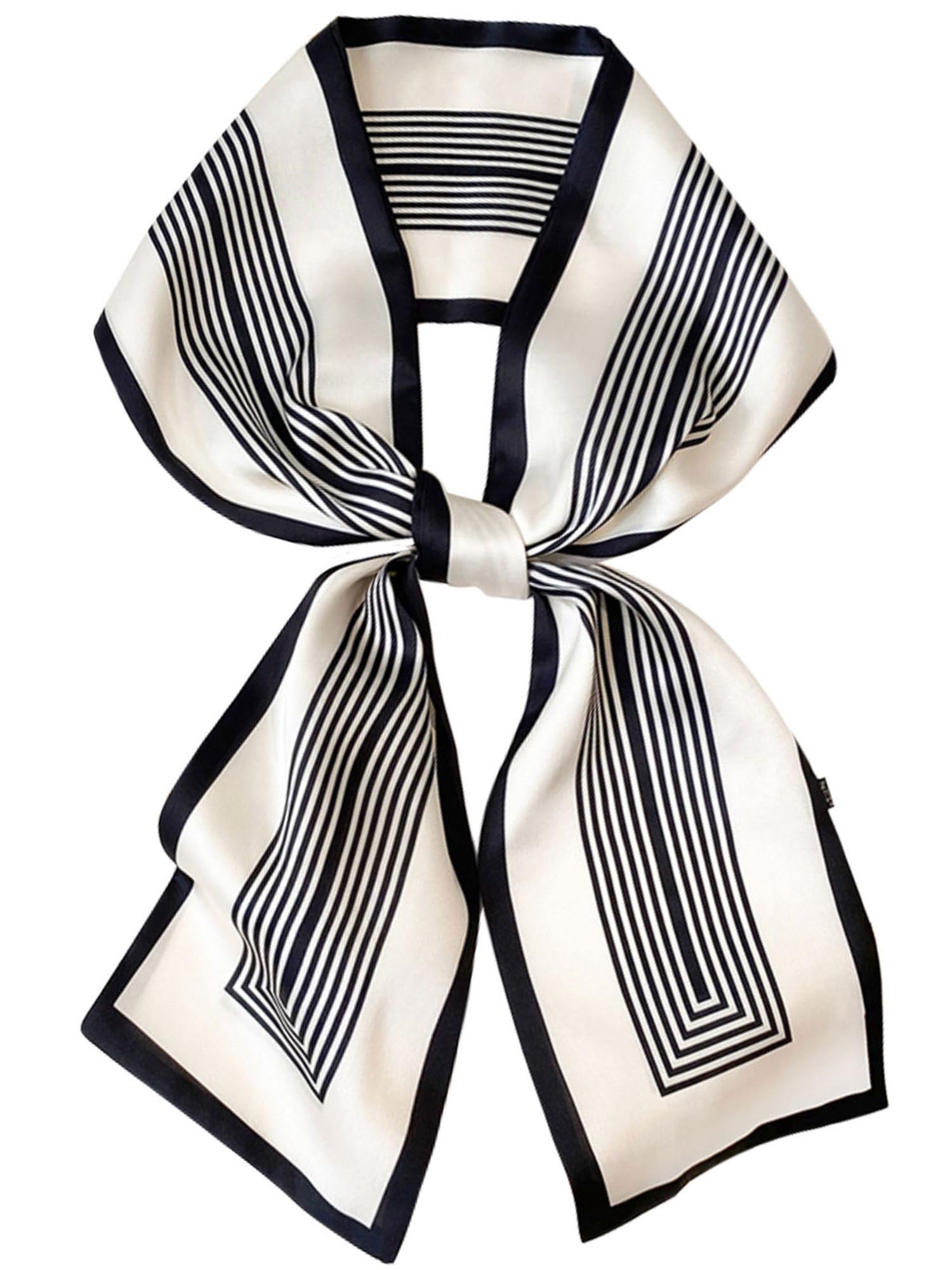 DailyaccHair Scarf for Women Fashion Silky Satin Headscarf Wrap Breathable Lightweight Neck Scarves For Handbag Accessories