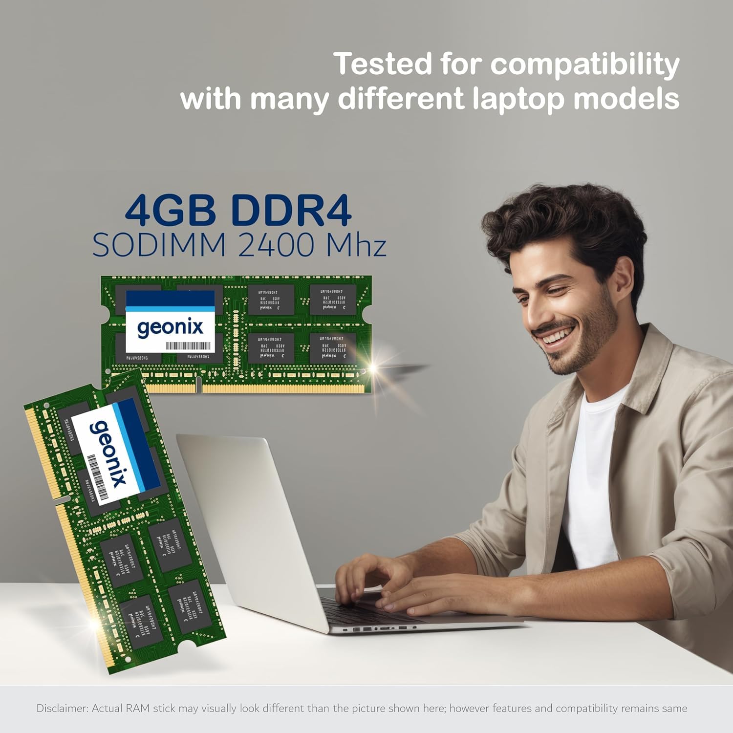 Geonix 4GB DDR4 Laptop RAM 2400 Mhz, 5 Years Warranty — Amazon image 10