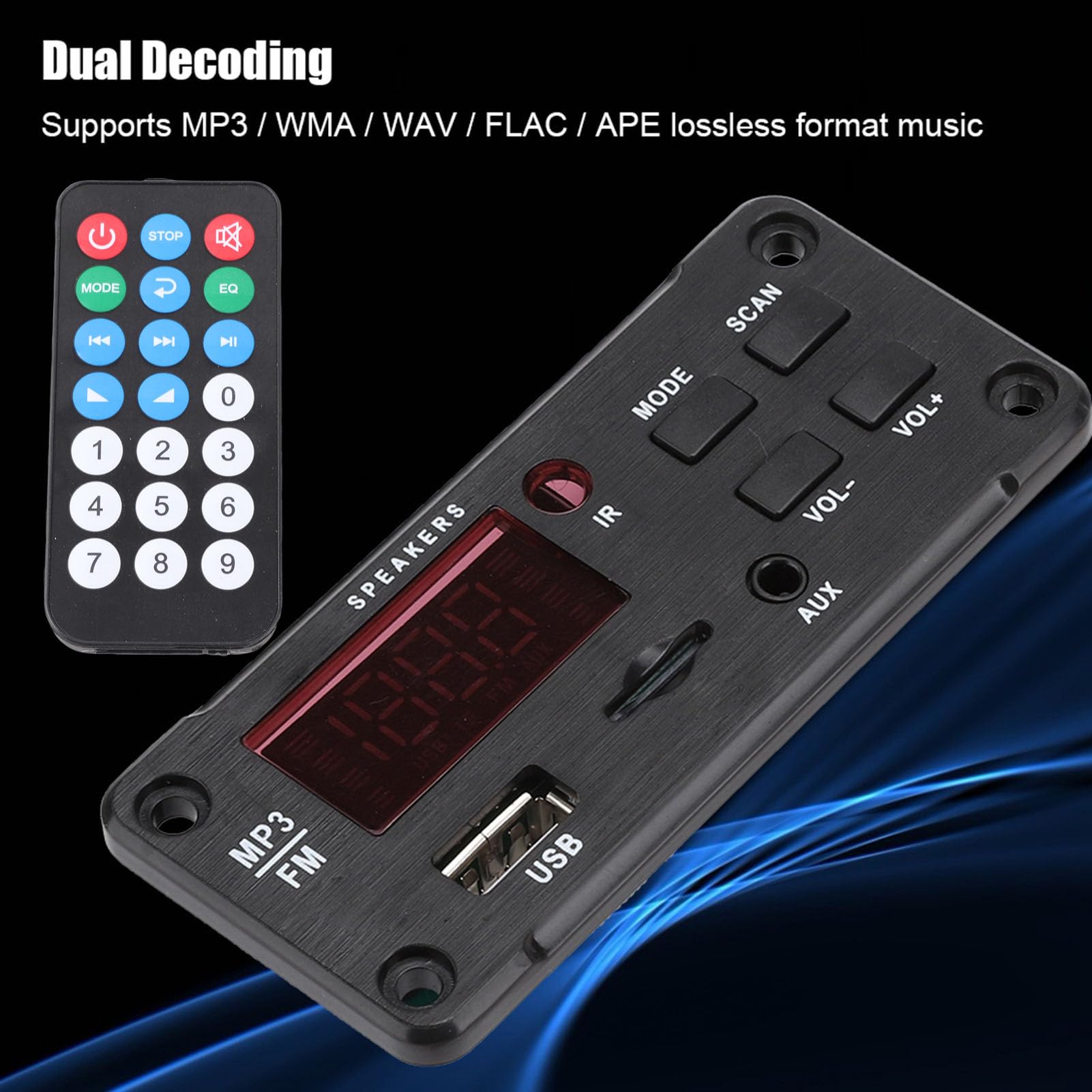 Hikity Autoradio Bluetooth 1 Din con Schermo Digitale TFT da 4.1 Hikity Autoradio Bluetooth 1 Din con Schermo Digitale TFT da 4.1