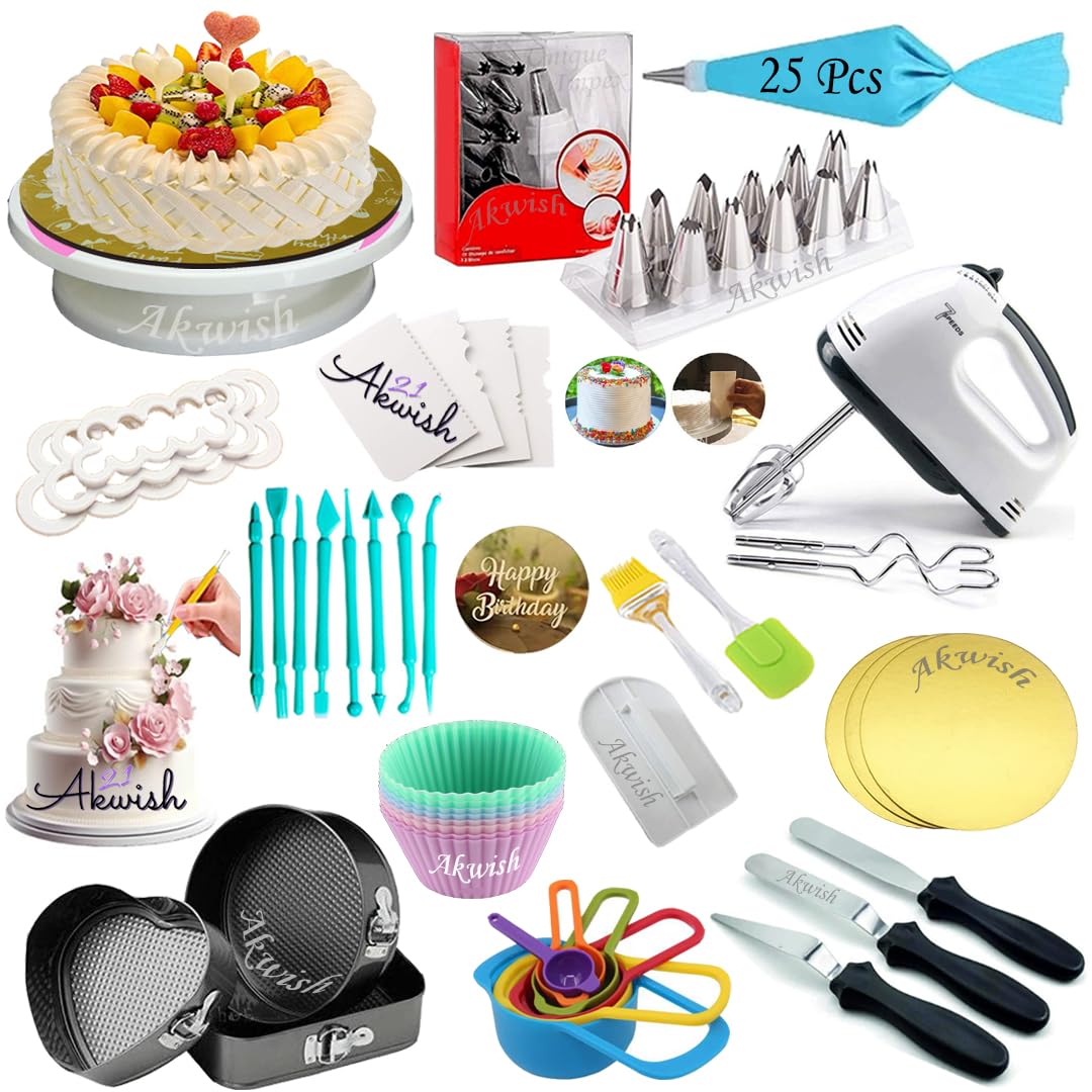 Baking Tools for Cake Full Set + Cake Baking Set (AK-8)-picture-26