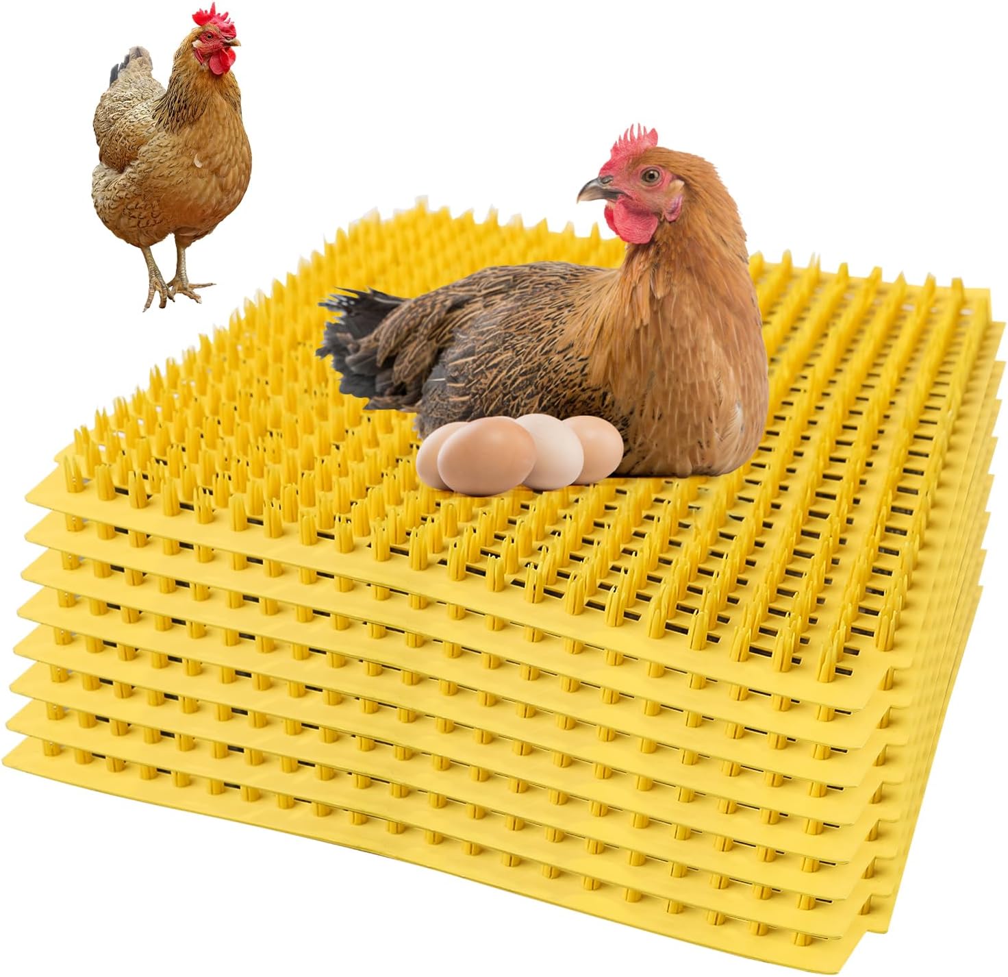 DETODDA 8PCS Chicken Nesting Box Pads for Chickens