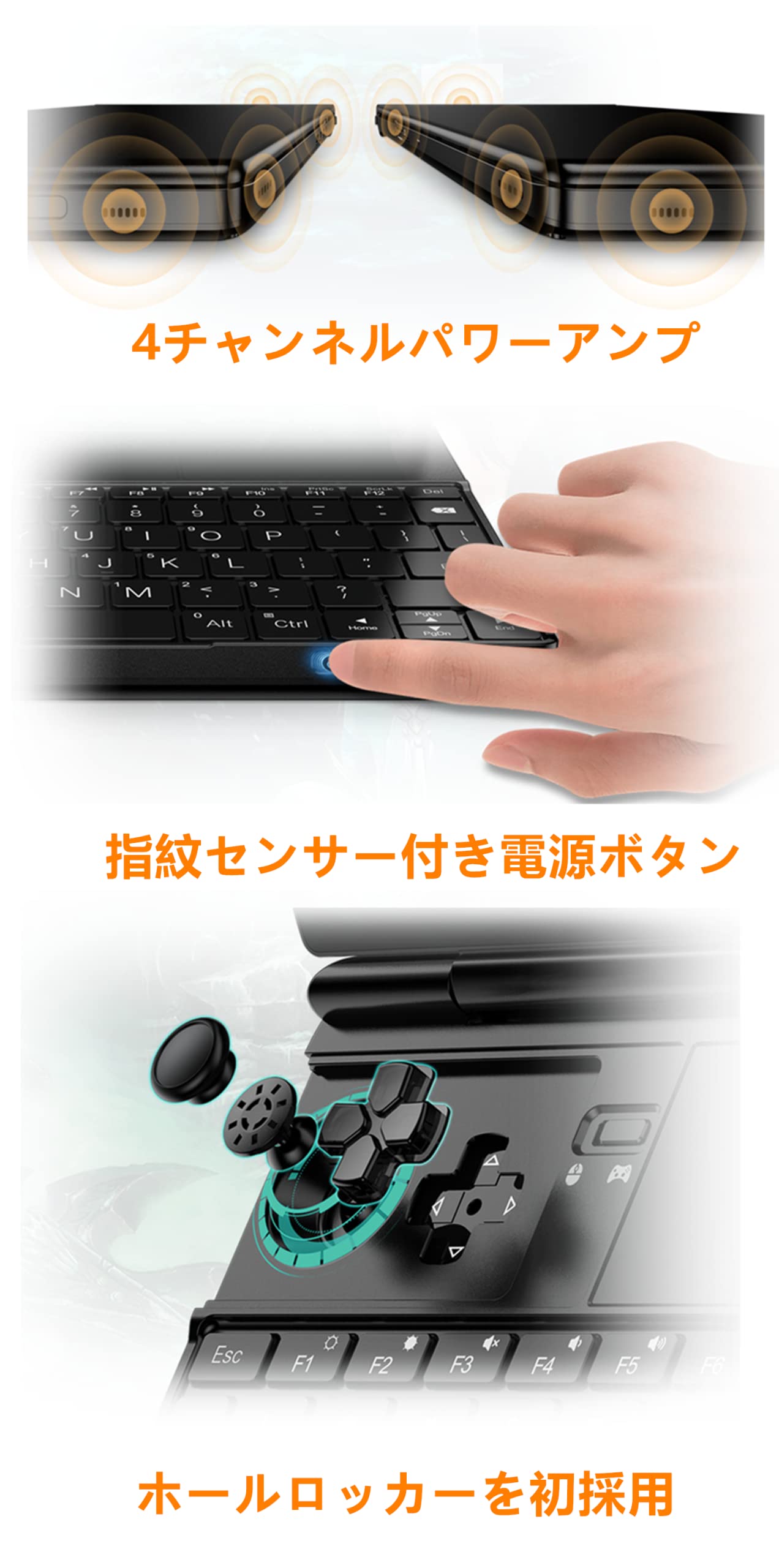 GPD WIN Max 2 ノートパソコン 10.1型 ポータブルゲーミングPC UMPC