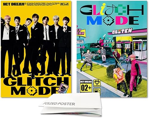 NCT Dream - Modo Glitch la segunda versión del álbum Photobook (Conjunto (A+B) ver)