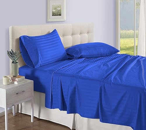 Miniatura 3 de Juego de sábanas y fundas de almohada de 1500 hilos con calidad de hotel de lujo sábanas y fundas de almohada ultra suaves transpirables y