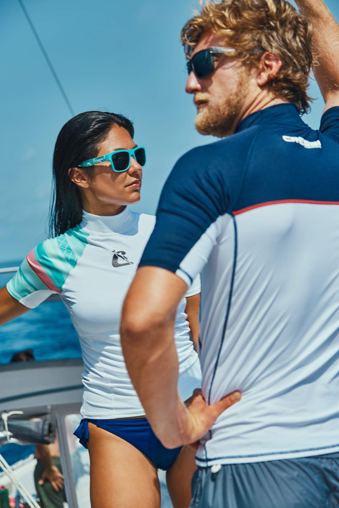 CRESSI Unisex Shield Man Rash Guard Short/Sl Schützender Rashguard für SUP und Wassersport