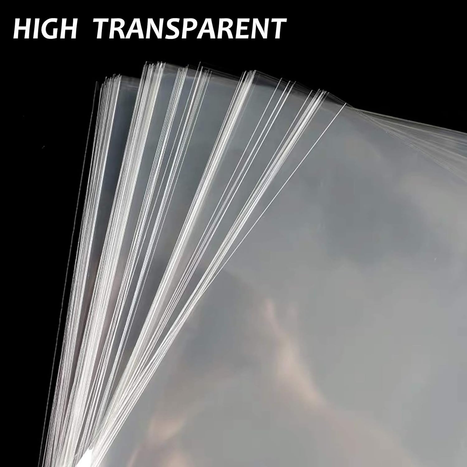 Cellophane Bags,18x30 Inch 20PCS Cellophane/Cello Wrap for Gift Baskets, Clear Basket Bags : Health & Household