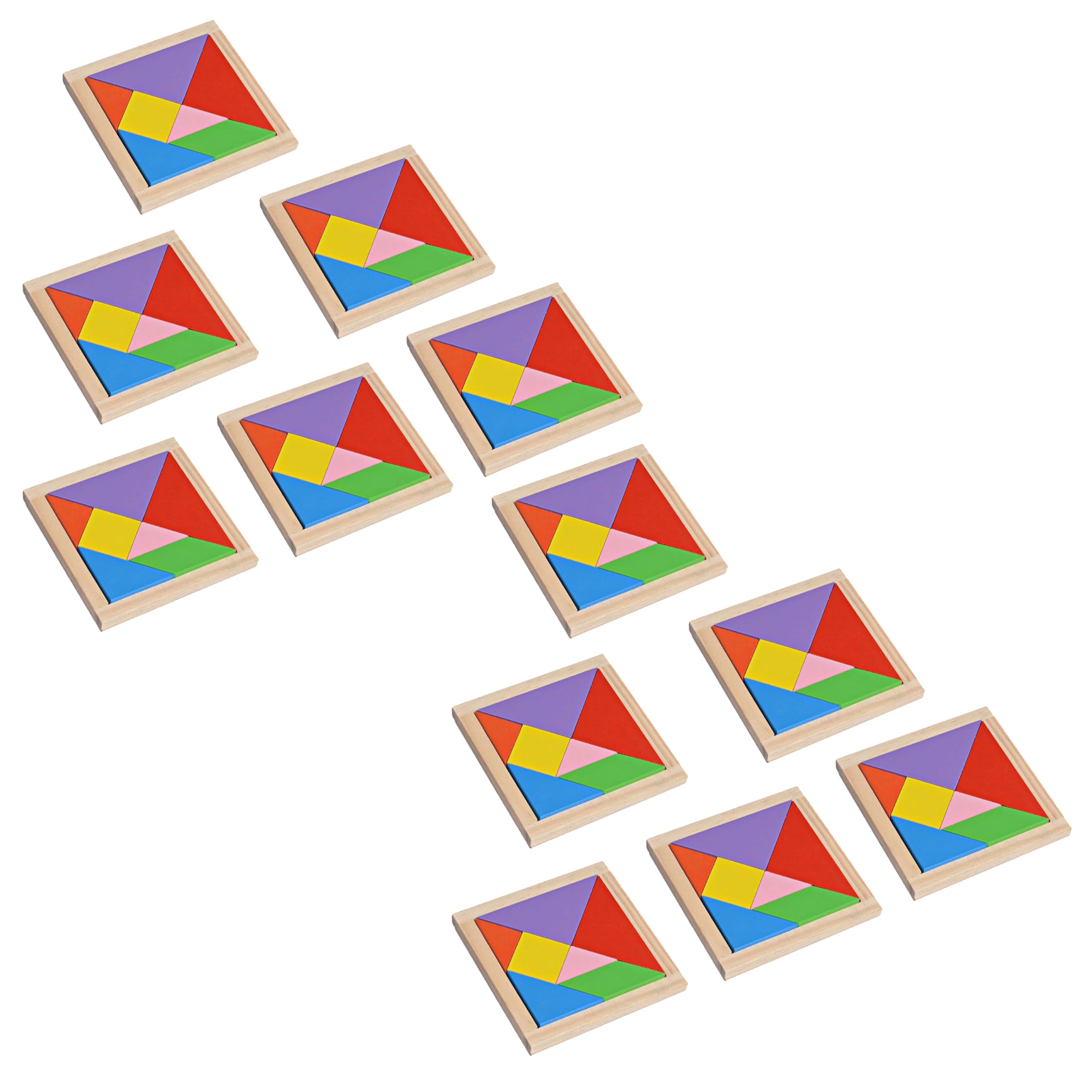 ShopMeFast Wooden Tangram Puzzle for Kids, Educational and Learning Toy, Brain Teaser Game, Birthday Return Gifts for Kids (Multicolor)(Pack of 12) (B0CTQDRW66) Amazon Price History, Amazon Price Tracker