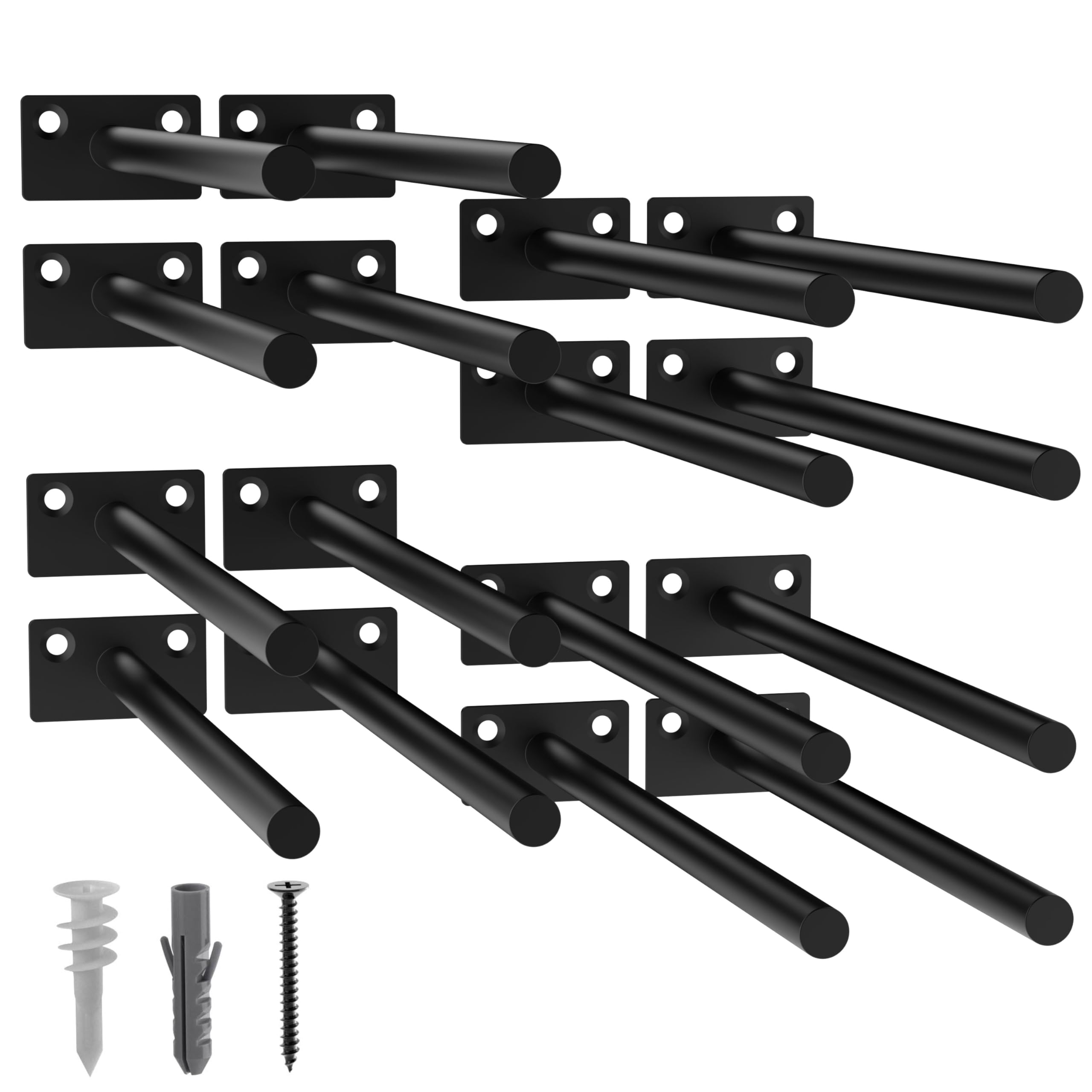 Floating Shelf Brackets - 12 Pack -14 Floating Shelf Brackets - 12 Pack -14