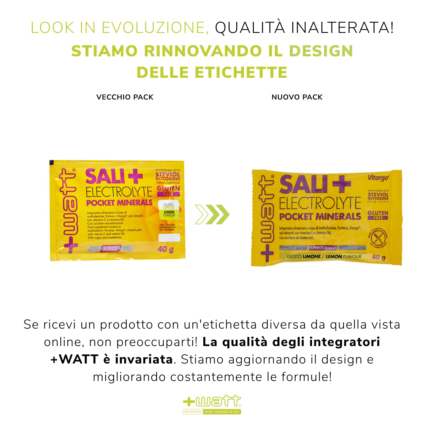 Sali+ Electrolyte - Integratore Alimentare con Sali Minarali, Fruttosio, Maltodestrine e Vitargo - Utile durante l'Attività Sportiva - Senza Glutine - Bustina da 40g - Gusto Limone