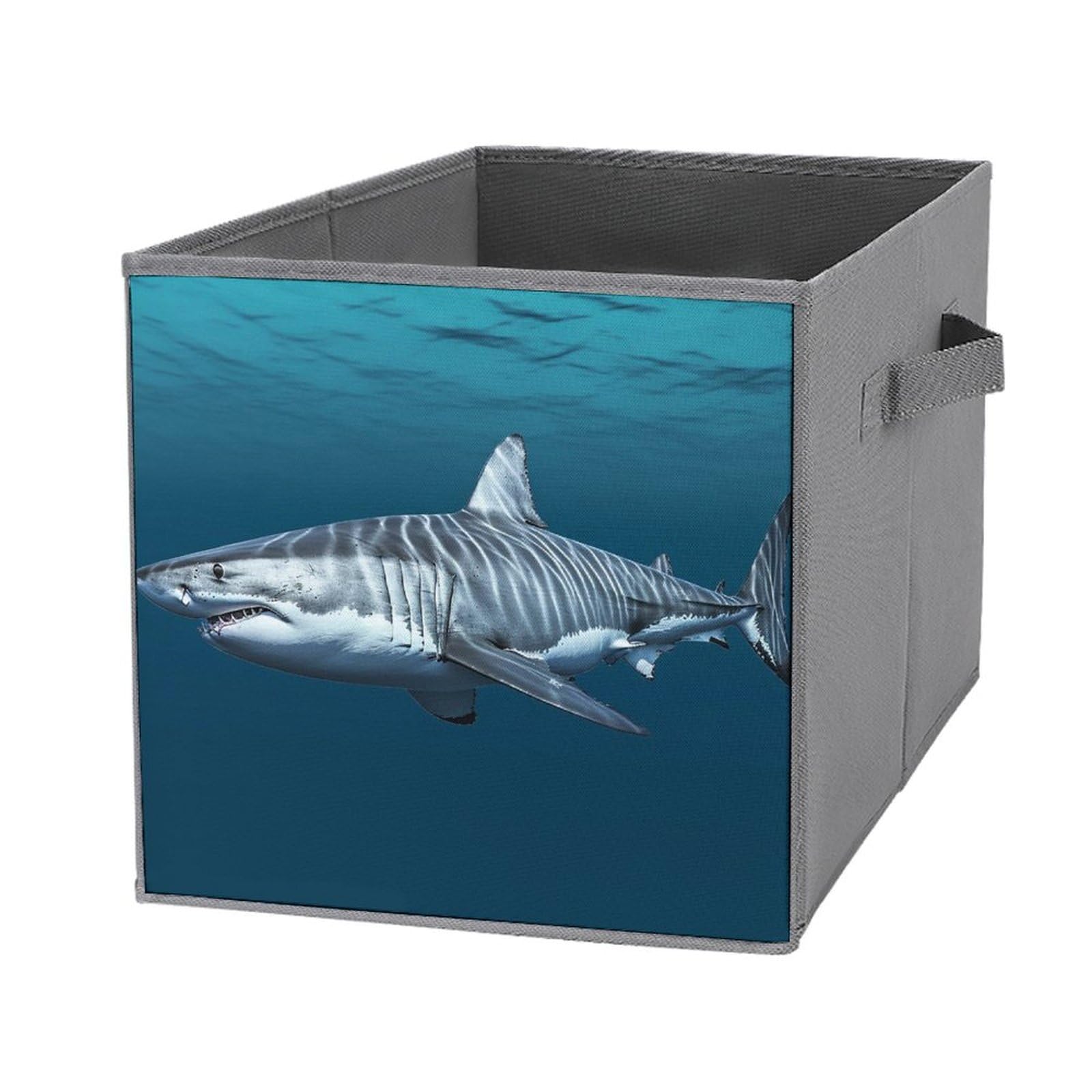 Boîte requin pliable pour chambre enfant : optimisez vos étagères