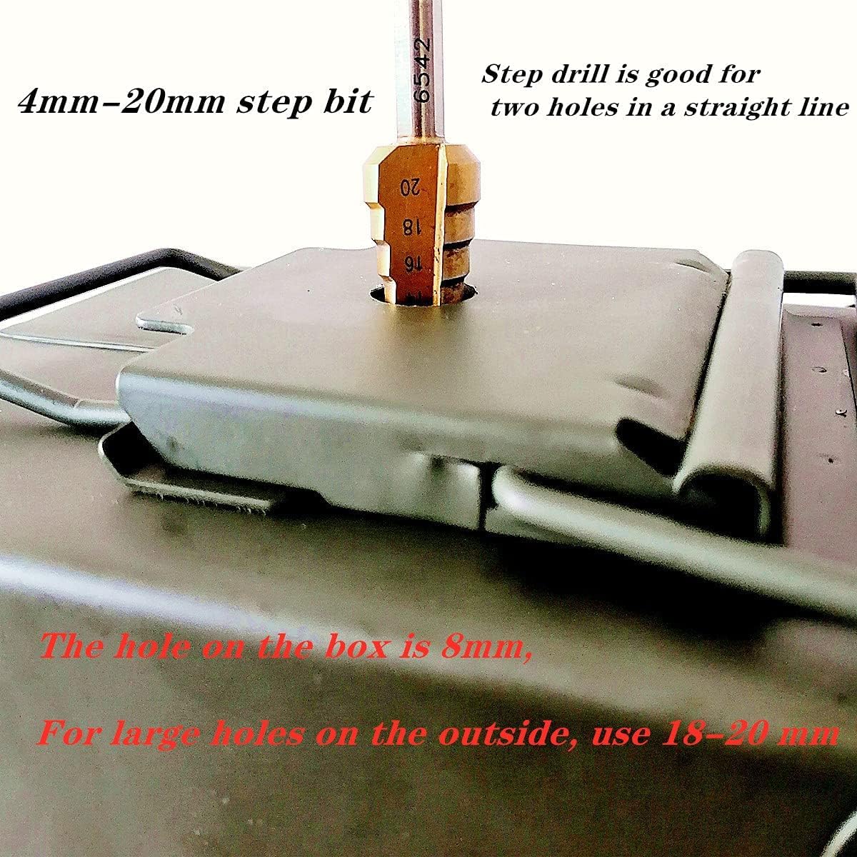 16Pcs Ammo can Locks Ammo can Lock kit Ammo Box Lock Lock for Ammo can Ammo can Locking Hardware Ammo case Lock Metal Ammo can Lock for 50 Cal, Fat 50, 30 Cal, 20 mm, 40mm