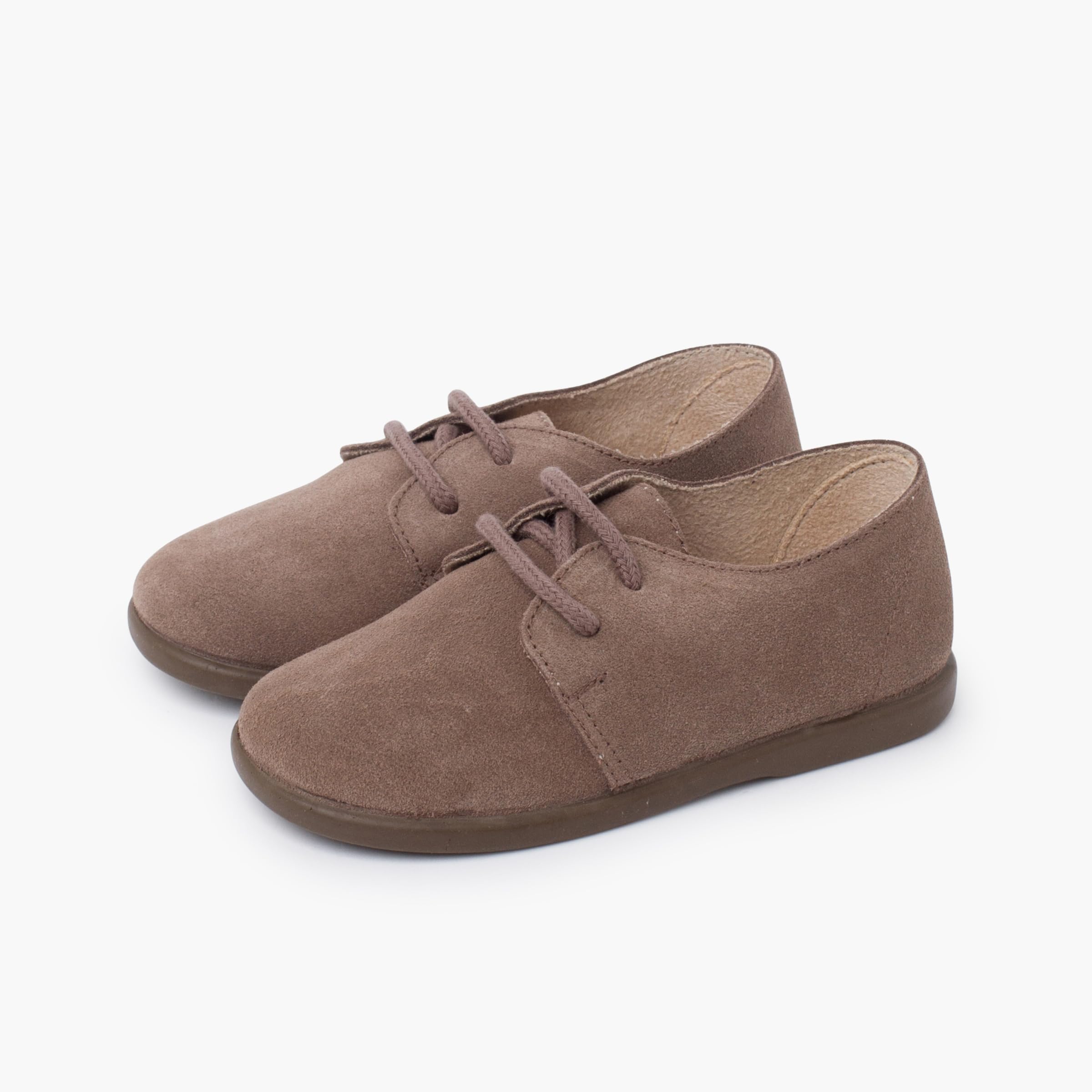 Pisamonas Blucher Serraje Cordones Niño Suela Fina