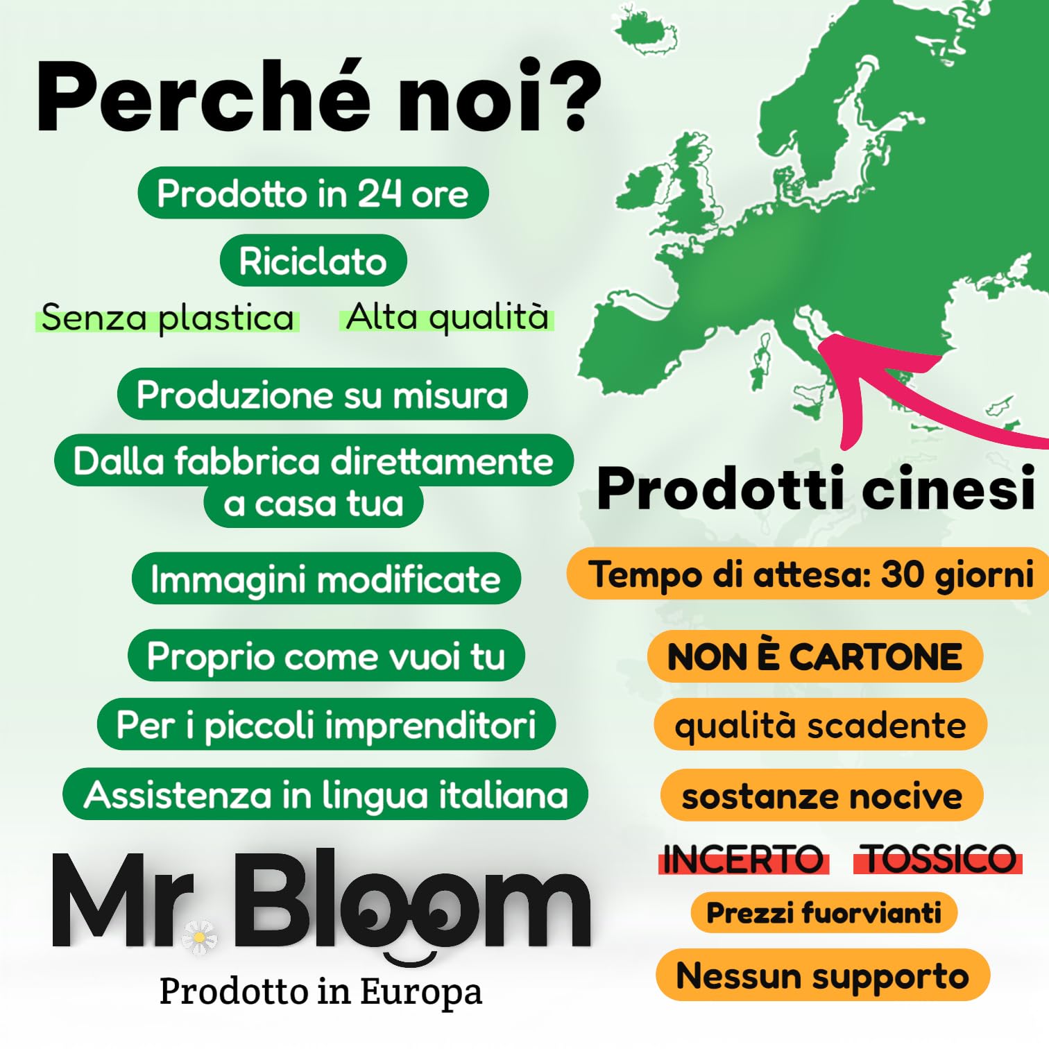 Mr. Bloom® Sagoma di cartone grandezza naturale in cartone – ritratto personalizzato - carica la tua foto, dimensioni precise, Made in Europa