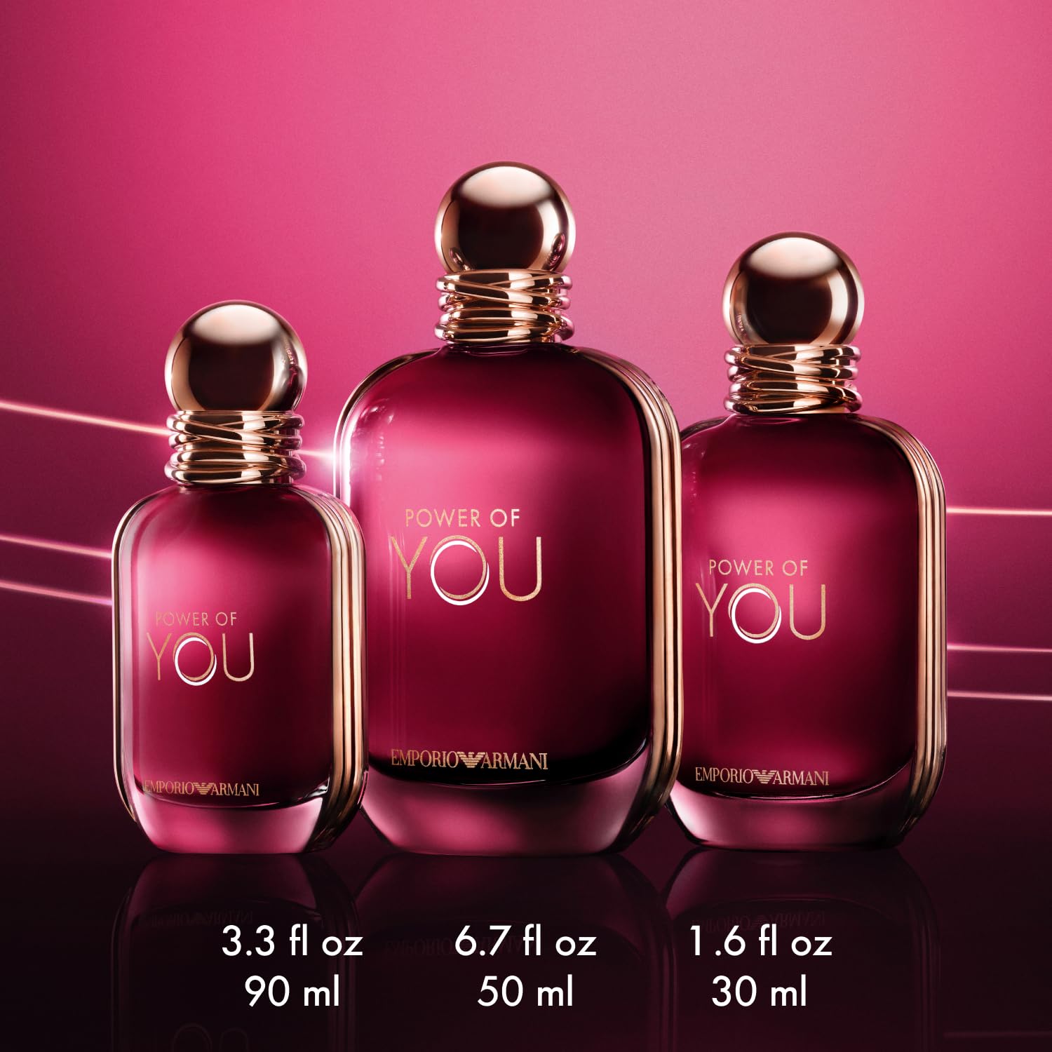 Armani Beauty - Power of You - Langer Haltender Damenduft - Frische Fruchtig-blumige Duftnote - Mit Noten von Passionsfrucht, Frangipani-Akkord und Vanille - 30 ml
