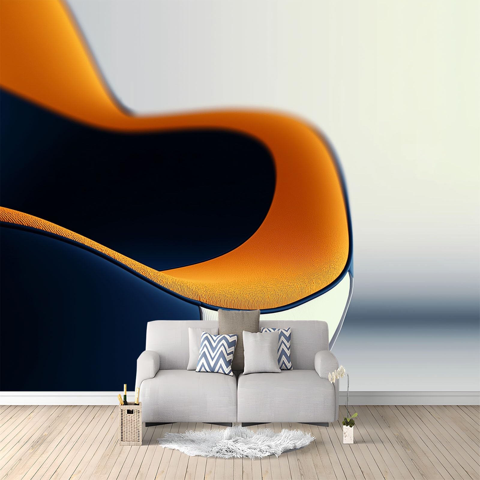 Carta da parati fotografica moderna in stile industriale con forme geometriche, 500 x 280 cm, beige, carta da parati in tessuto non tessuto di alta qualità, decorazione 3D per soggiorno, camera da