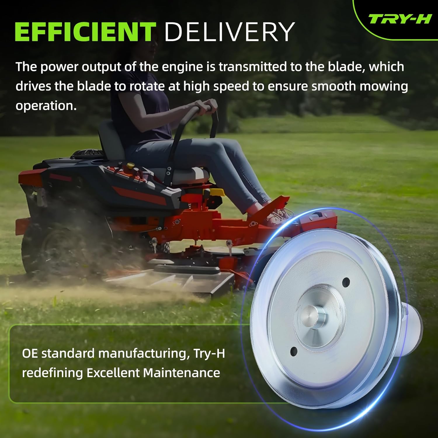 51528000 Mower Deck Spindle for Ariens Edge Ikon-X, Ikon-XL, Ikon-XD 52 Compatible with Gravely Ikon-X Edge ZTX ZT XL ZTX Stealth 52 with 52-Inch Deck 3 Pack, Replace 51537200