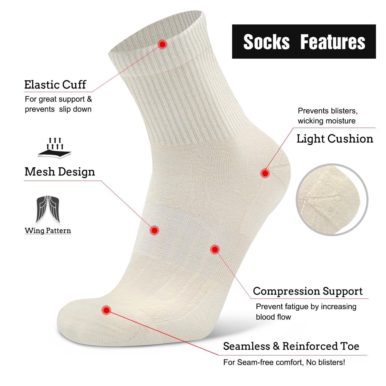 Busy Socks Paquete de 3 calcetines finos de lana merino para correr para hombre y mujer, ligeros, de corte bajo, calcetines de lana para caminar