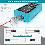 Kiprim Dual Laser Measurement Tool,393Ft Laser Measure with Electronic Angle Sensor,Precise Measurements,Pythagorean Function - Ideal for Construction, DIY and Home Renovation LD120S