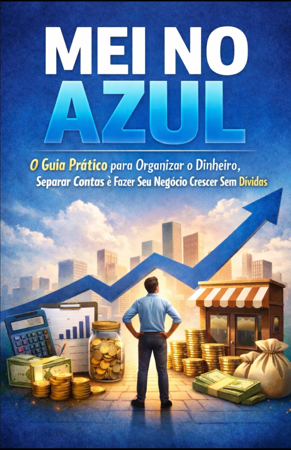 MEI no Azul: O Guia Prático para Organizar o Dinheiro, Separar Contas e Fazer Seu Negócio Crescer Sem Dívidas