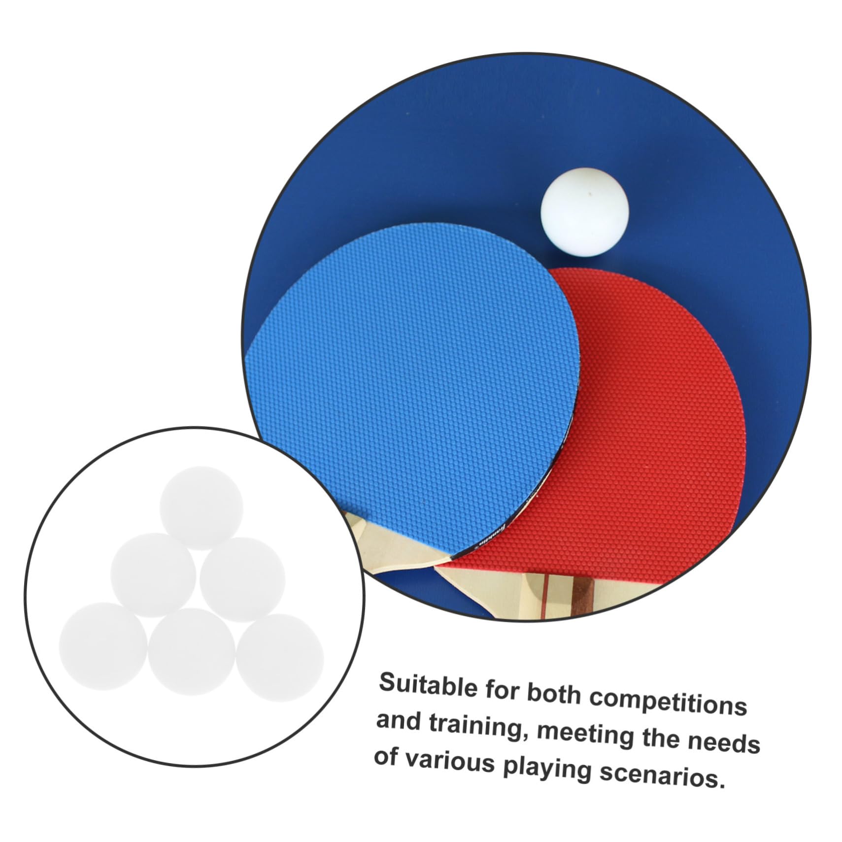 YARNOW Juego De Pelota De Entrenamiento De Tenis De Mesa Decoración De Fiesta Pelota Pequeña Redondas De Pong Máquina para Servir Tenis De Mesa De Entrenamiento De