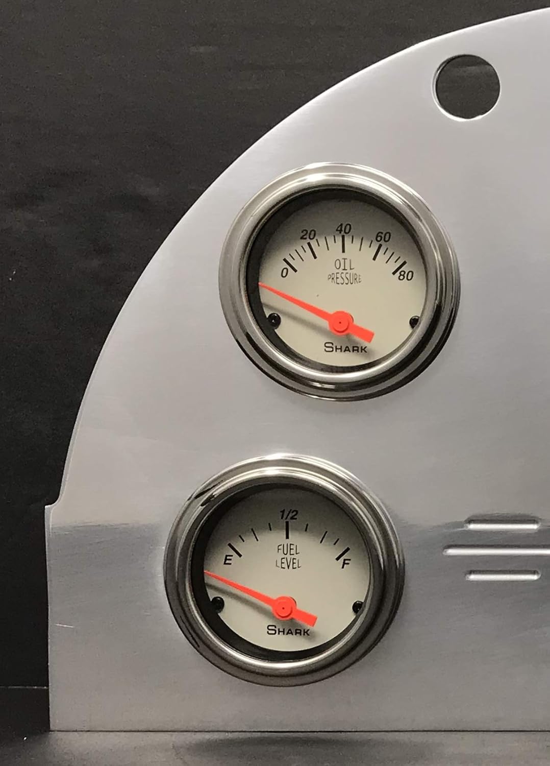 Dolphin Gauges Compatible with 1956 Ford Car Car 5 Gauge Dash Cluster Panel Set Mechanical