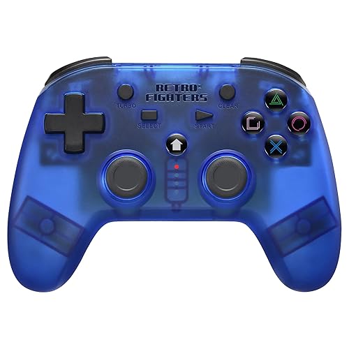 Defender Next-Gen PS1 - PS2 - PS3 - PS Classic - Switch & PC Compatible Wireless Controller, Gray
