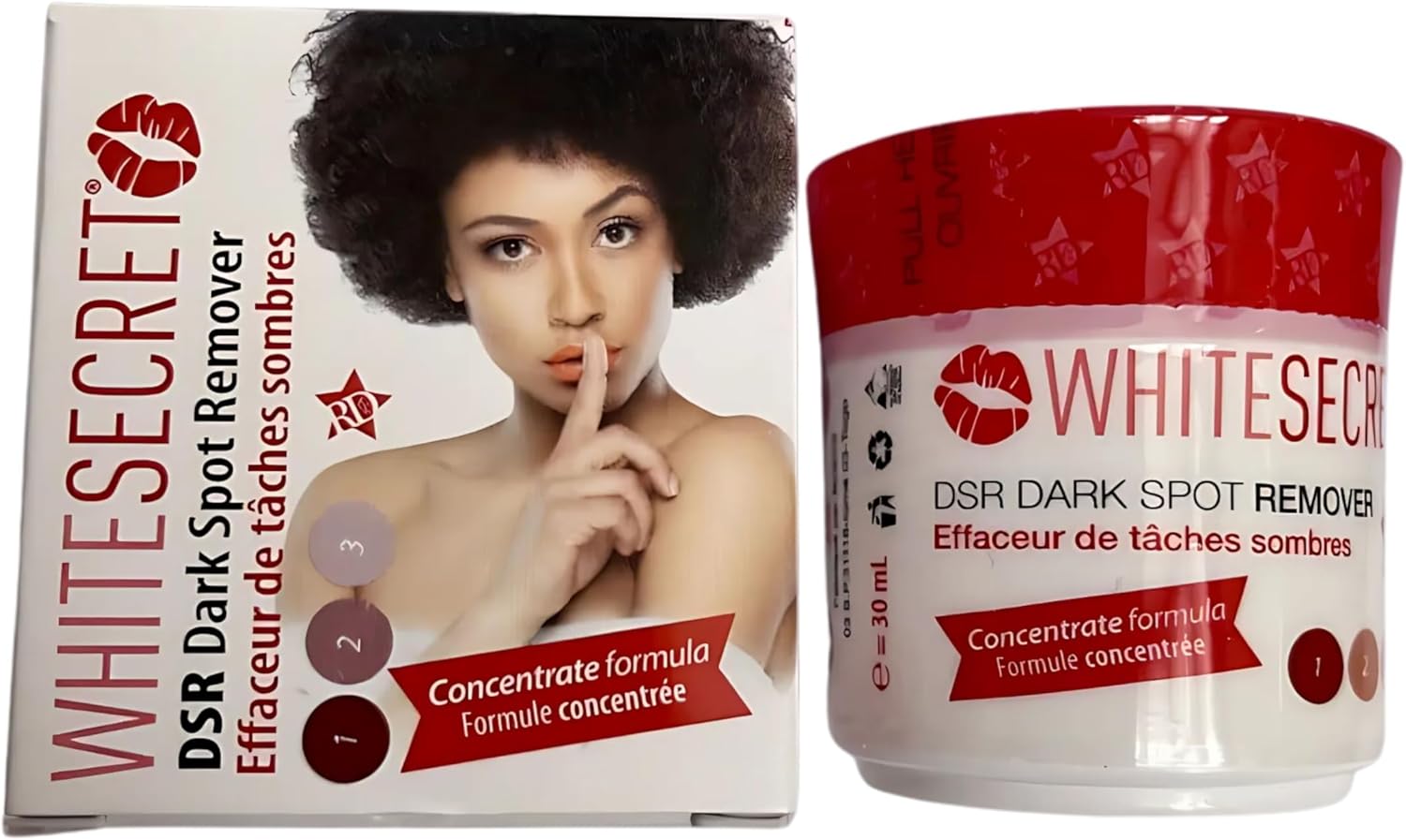 Glupa GLÜPAWEISS SECRET Face cream removes dark spots