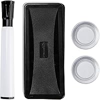 Vista 9 de YaxaBasics - Pizarra magnética de borrado en seco, marco de aluminio, 6 x 4 pies