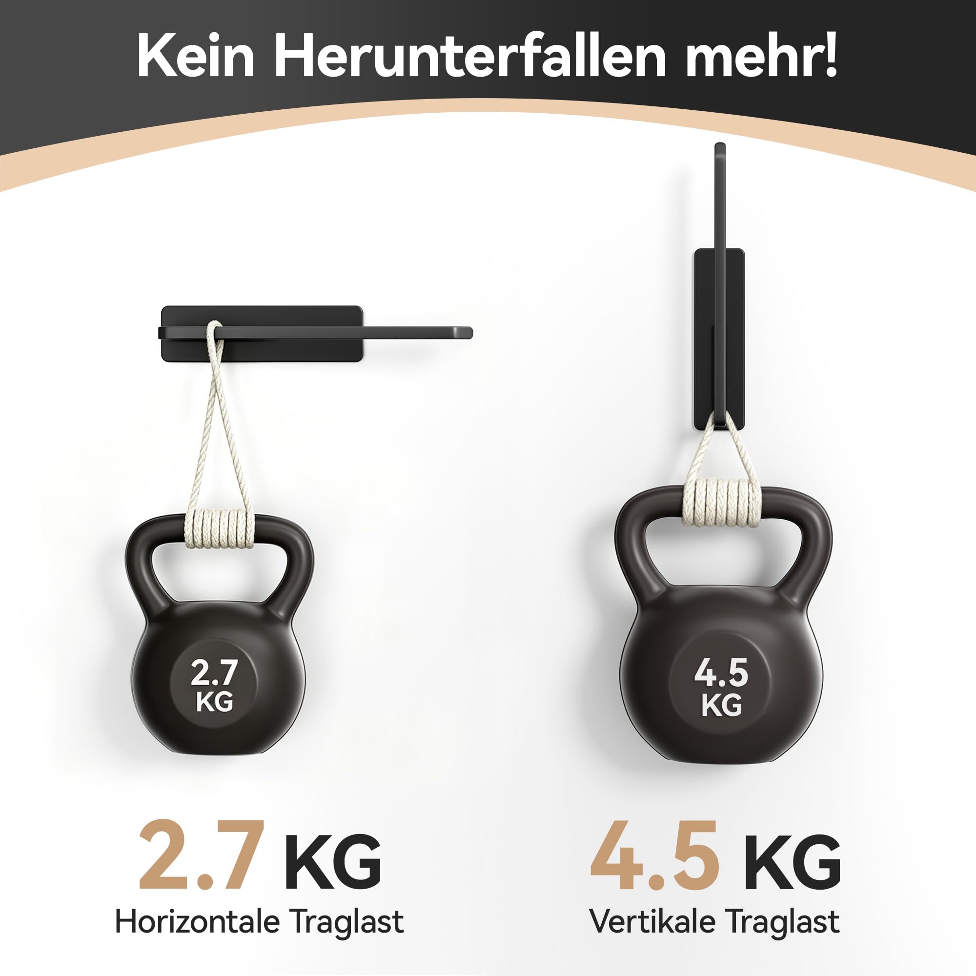 Extra starker magnetischer Küchenrollenhalter für Jumbo-Rollen, Schwarz, für Kühlschrank, Waschmaschine, Wohnwagen und Grillwagen