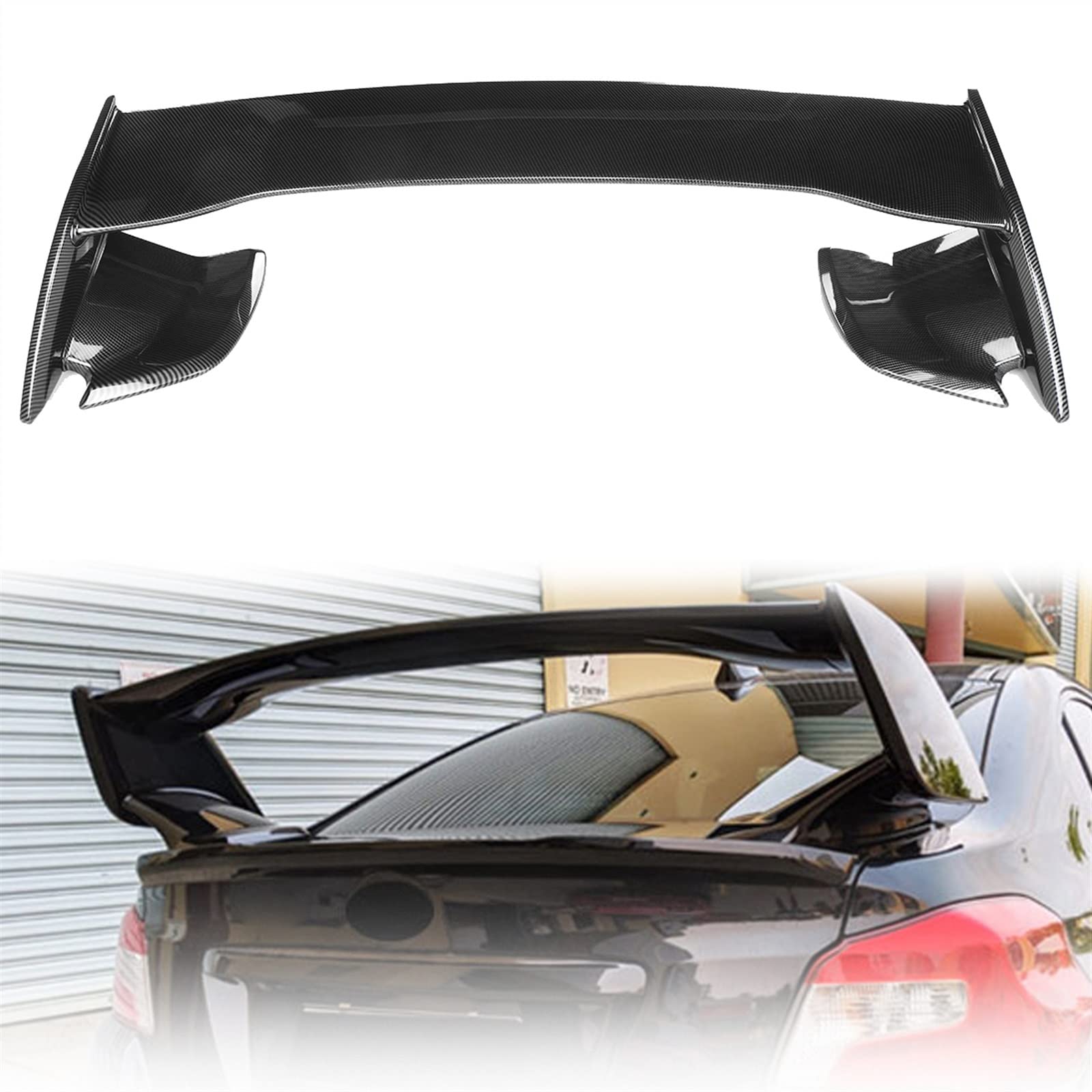 Lèvre de coffre arrière Subaru WRX STi pour corriger la ligne arrière de la berline 4 portes