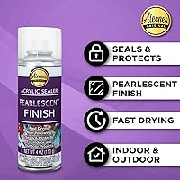 Vista 11 de Aleene's Spray 6 oz. Paquete de 3 selladores acrílicos, 6 onzas (paquete de 3), transparente mate, 3