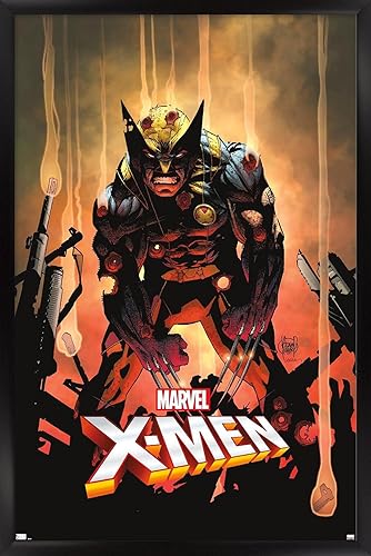 Miniatura 1 de Trends International Marvel Comics Wolverine #300 - Póster de pared, 22.375 x 34 pulgadas, versión enmarcada en negro