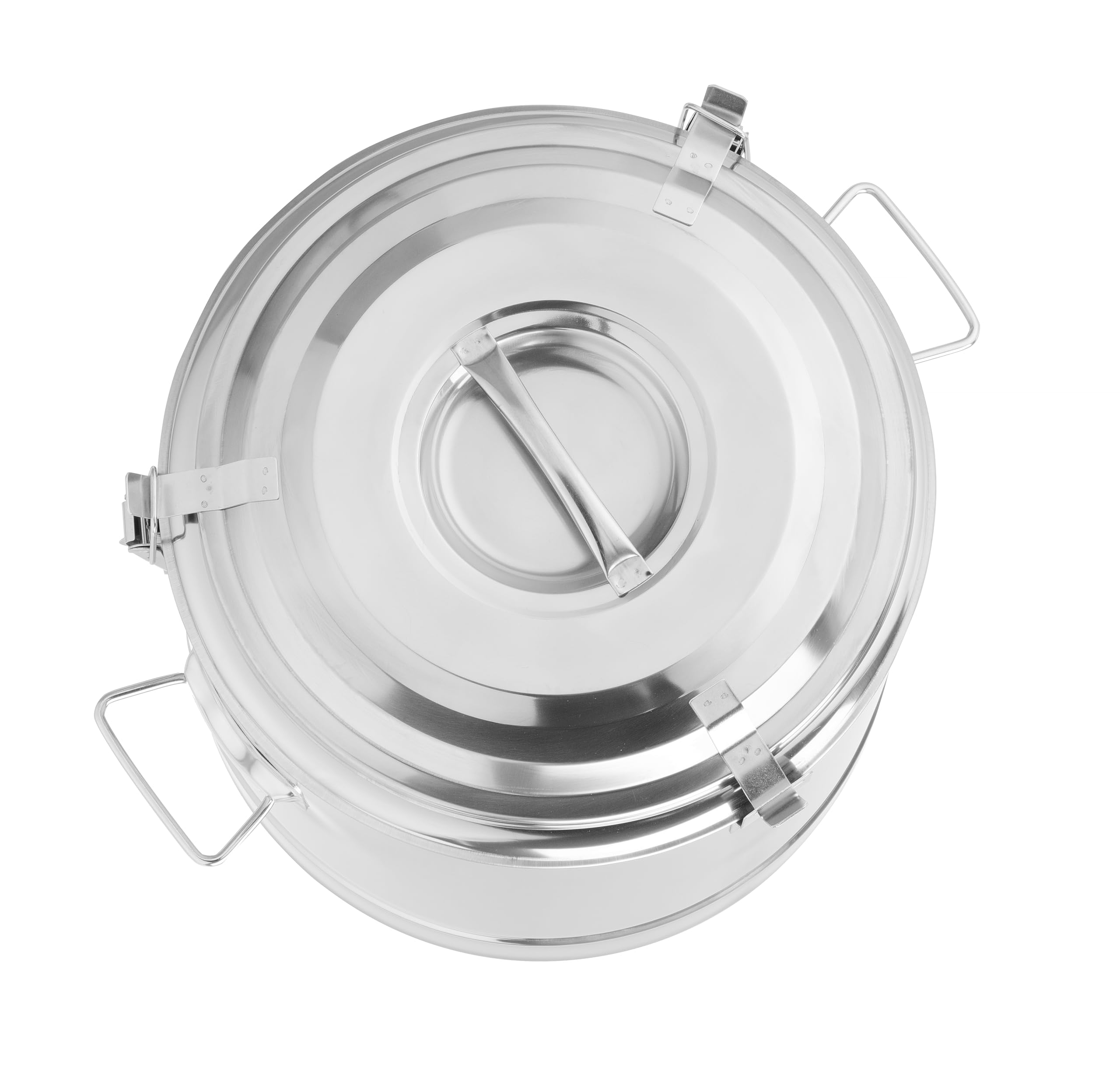 HENDI Contenitore isotermico portatile, doppia parete, 23L, ⌀350x(H)440mm, acciaio inox