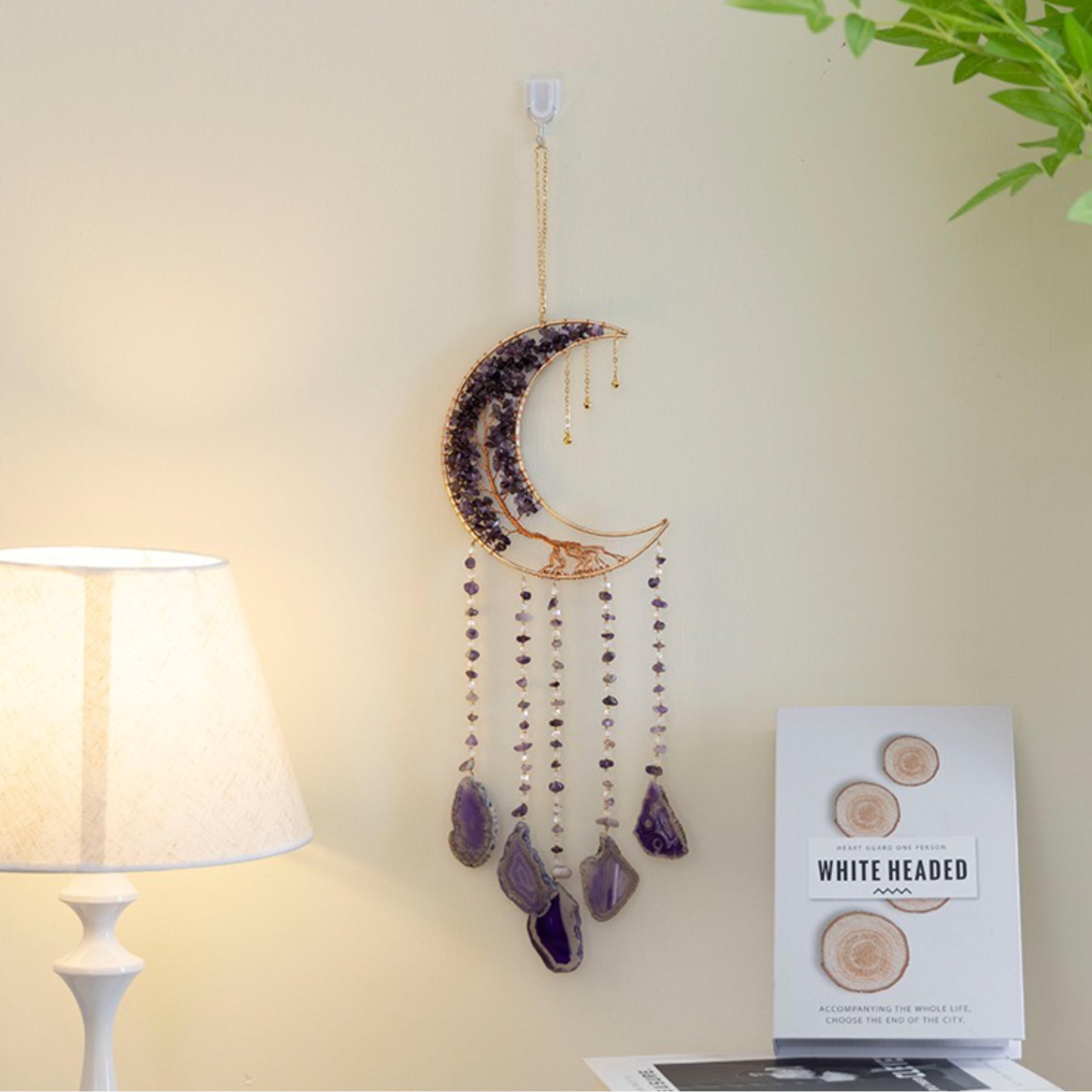 Acchiappasogni Albero della Vita - Grande arazzo da parete fatto a mano - Regalo spirituale per lei, arredamento unico per la casa, arte murale rustica boho - Italia