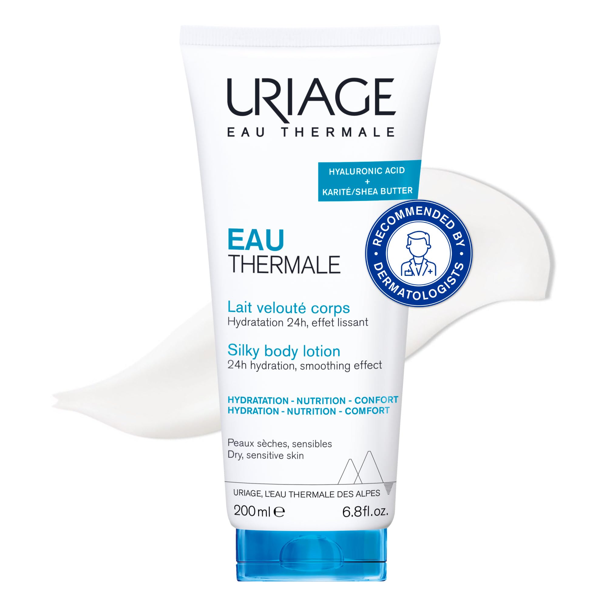 Uriage Nourishing Body Lotion, Eau Thermale Daily Hydrating Moisturizer