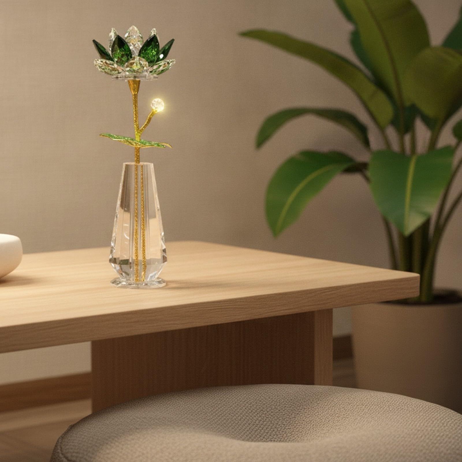 Colcolo Ornamental | Brillante, Figura, Reflectante, para Recibidor, Coleccionis,