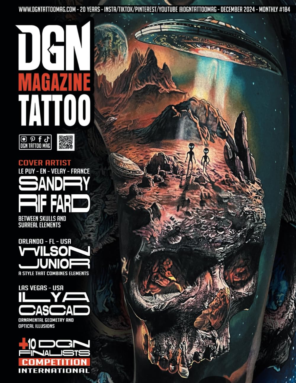 Tattoo Magazin DGN 20 Jahre #184, Tätowierung, Kunst,…