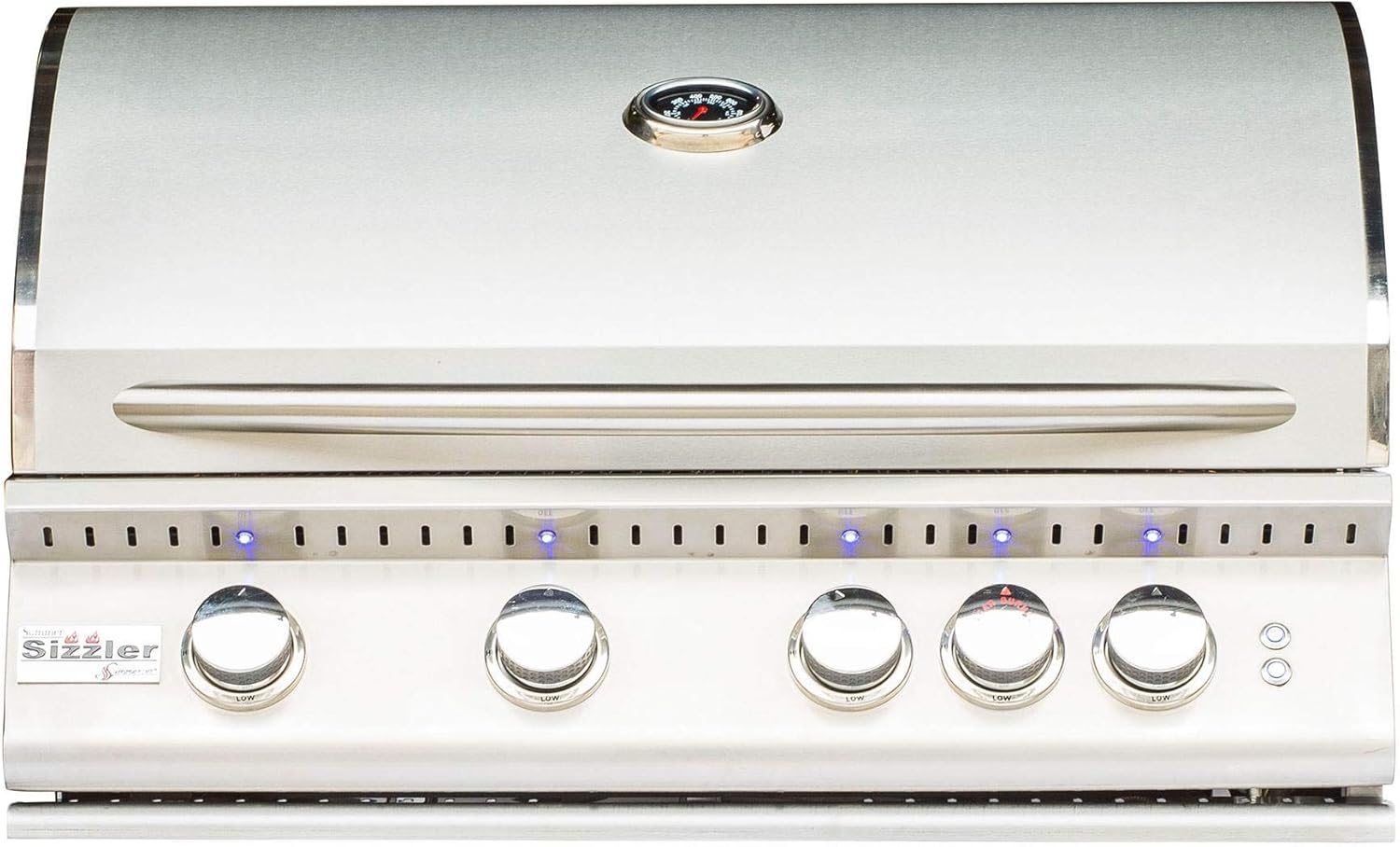 Summerset Sizzler Pro 32-inch 4-burner Built-in Natural Or Propane Gas Grill with Rear Infrared Burner SIZPRO32-NG Or SIZPRO32-LP