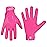 HANDLANDY Adult Football Gloves, Sticky Receiver Gloves,Super Grip Football Glove Best Gift for Boys,Girls (Pink, X-Large-Adult)