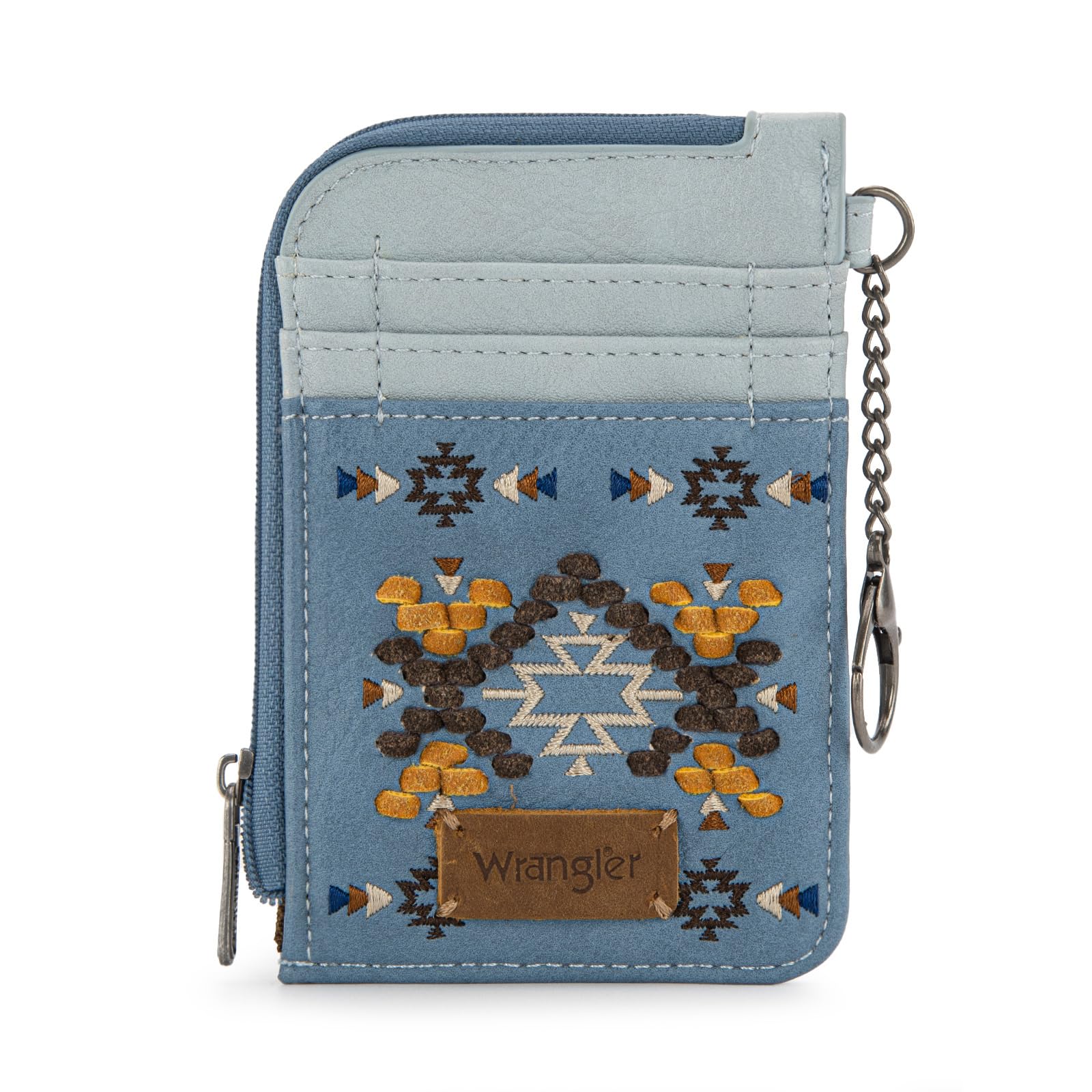 Wrangler Western Card Wallet for Women Aztec Credit Card Holder for Women