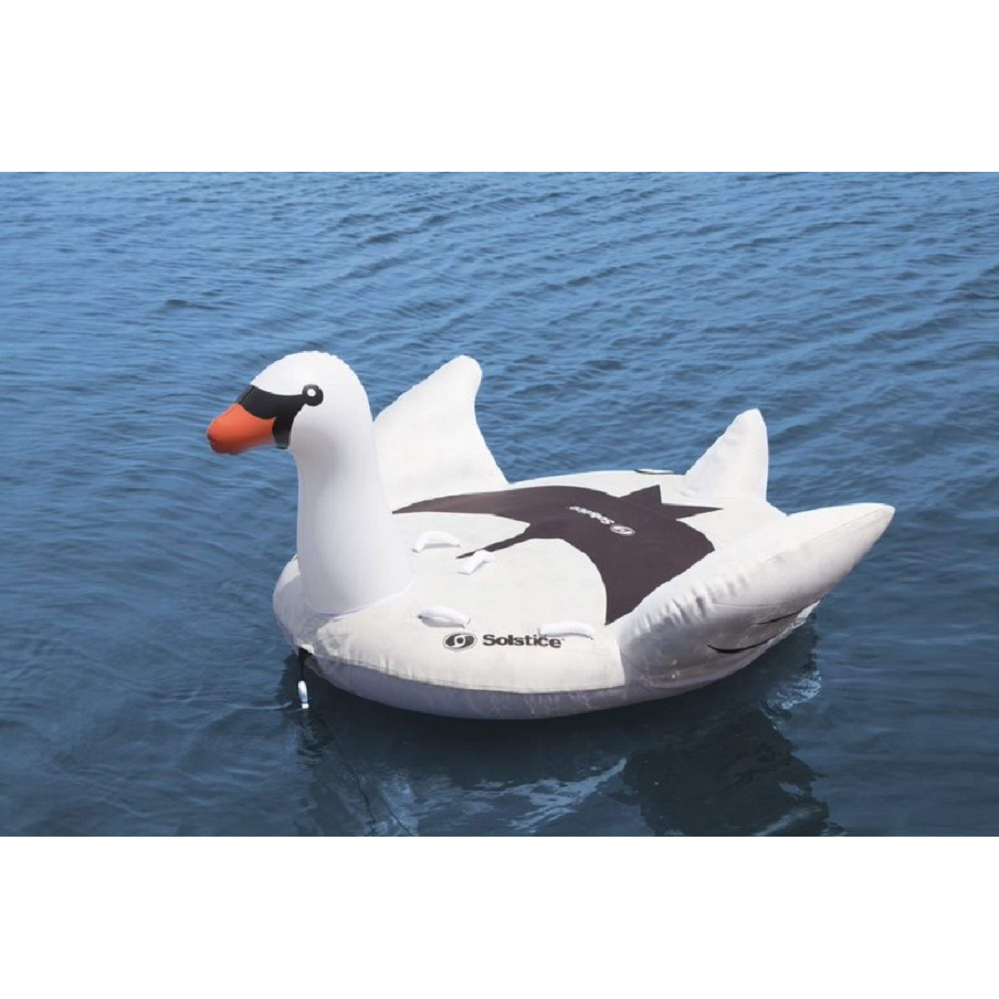 Inflatable Lay-On Swan Towable Float - 84