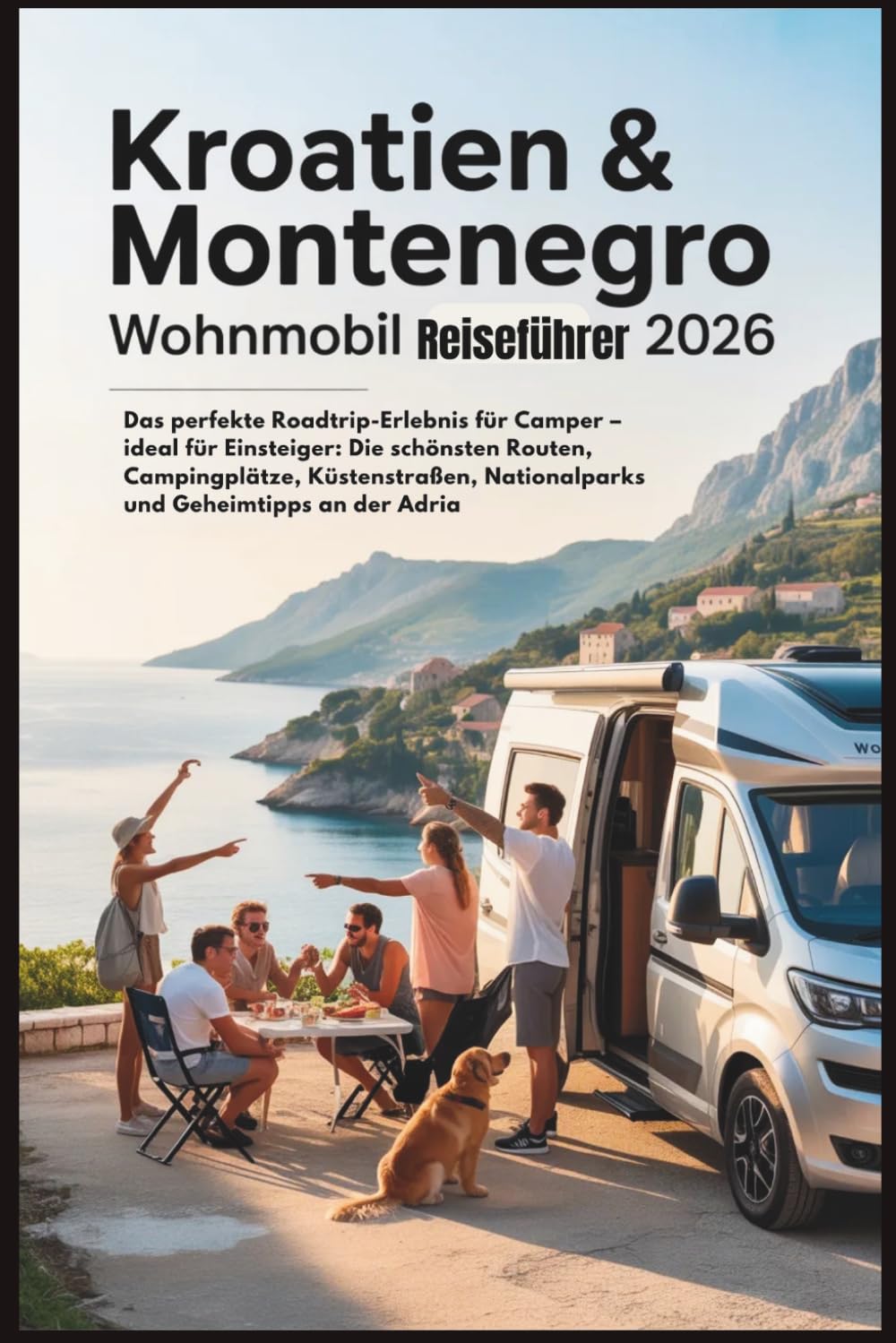 Kroatien & Montenegro Wohnmobil Reiseführer 2026: Das perfekte Roadtrip-Erlebnis für Camper – ideal für Einsteiger: Die schönsten Routen, Campingplätze, Küstenstraßen, Nationalparks und Geheimtipps