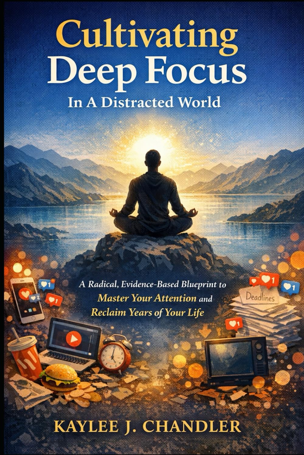 Cultivating Deep Focus In A Distracted World: A Radical, Evidence-Based Blueprint to Master Your Attention and Reclaim Years of Your Life