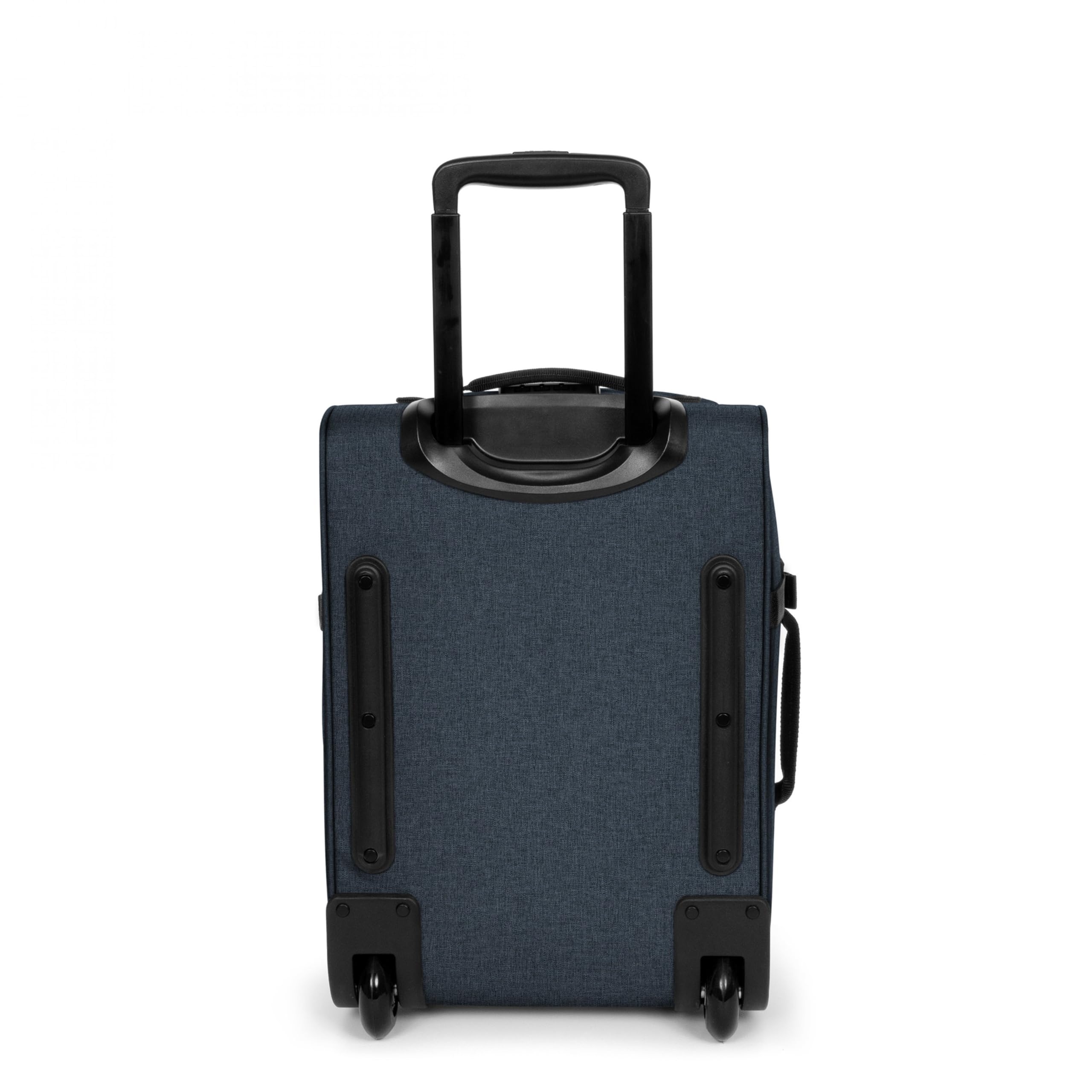 Eastpak Tranverz XXS Valigia Cabina (45 x 32 x 20 cm), Bagaglio a Mano Leggero con Ruote, Chiusura TSA & Doppio Scomparto, Trolley da Viaggio Idrorepellente - TRIPLE DENIM