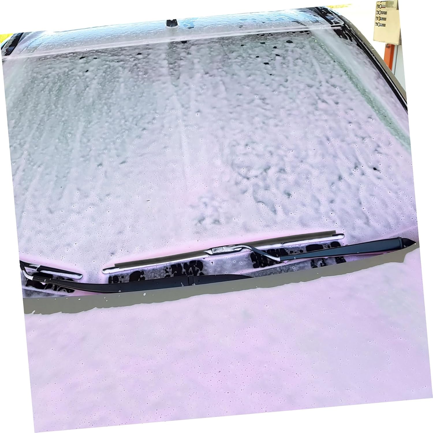 Gatuida 2pcs Windshield Wiper Blades Refills Durable Plastic Inserts for Vehicle Compatibility Easy to Install Wiper Strips for Front Rear