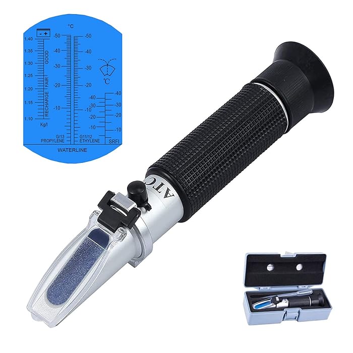 Buy Antifreeze Refractometer, Hand Refractometer, Coolant r for