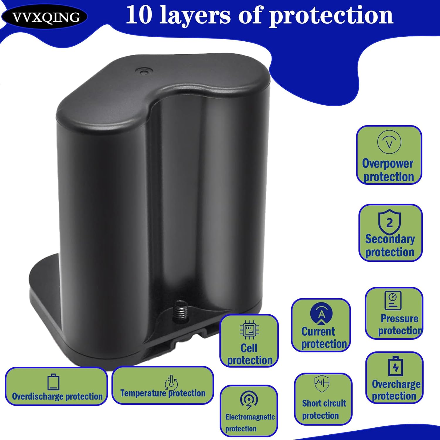 ABL-C for iRobot Braava Jet M6 Battery Replacement,3INR19/65 Rechargeable Li-ion Batteria Compatible with Braava M612880 M612680 M614480 Robot Mop Capacity 12.3V 19Wh