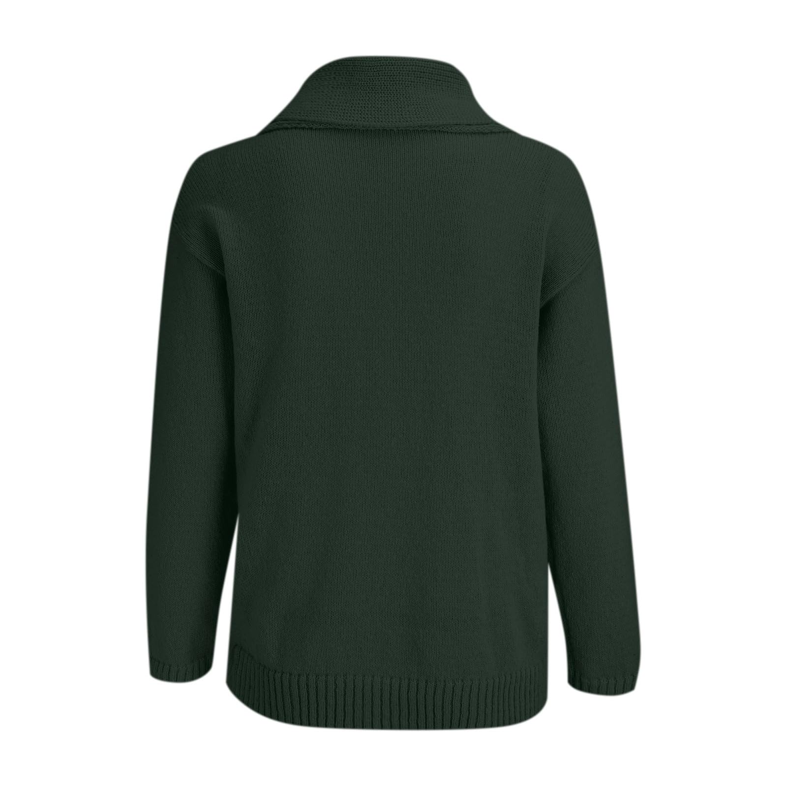 Magliette Donna Con Scollo A V Plissettato Manica Lunga Lavorata A Maglia | Sweatshirt Tinta Unita Leggero Traspirante Morbida E Confortevole Maglione Slim Fit Elegante Da Indossare Tutti I Giorni